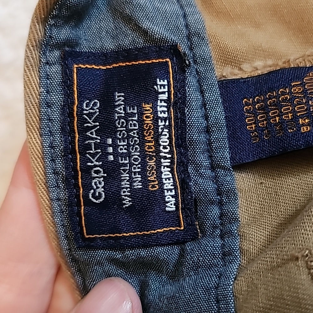 GapKhakis In Excellent pre-loved condition, Men's size 40/32 - Picture 4 of 6